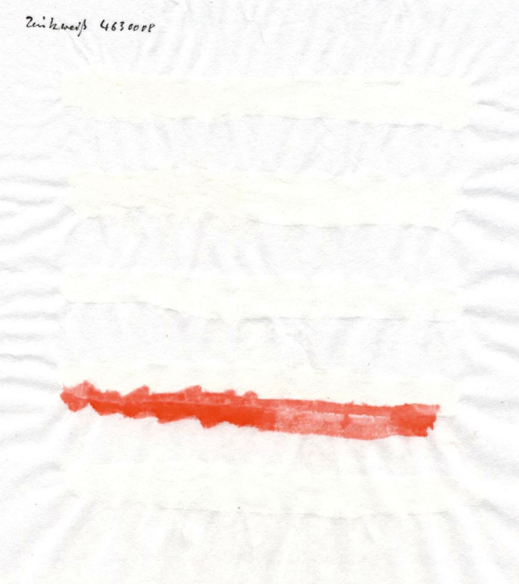 Kremer akvarel - zinková bílá (plast, 3 x 1,8 x 1 cm)